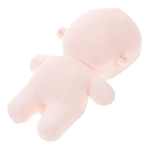 LIOOBO Plüschpuppe mit Skelettrahmen Weicher Glatter Puppenkörper Niedliche Kleine Stoffpuppe zum Selbermachen Wiederverwendbar Sicher für DIY anziehspaß und Kinderbegleitung von LIOOBO