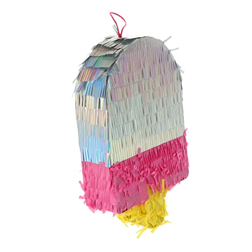 LIOOBO Regenbogen Eis Pinata Für Mädchengeburtstag - Bunte - Glitzernde Piñata Für Festliche Anlässe Und Feiern Ideal Für Cinco De Mayo Und Taco Fiesta Dekoration LIOOBO Regenbogen Eis Pinata Für Mädchengeburtstag - Bunte - Glitzernde Piñata Für Festliche Anlässe Und Feiern Ideal Für Cinco De Mayo Und Taco Fiesta Dekoration von LIOOBO