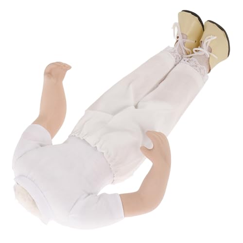 LIOOBO Selbstgemacht Puppenkörper 22cm für Kreative Bastelprojekte Puppenkörperteile für Kinder Puppenfiguren Zubehör Leichtes und Kompaktes Design Bastelmaterial für Puppen von LIOOBO