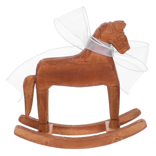 LIOOBO Vintage Holzfigur für Wohn und Bürotisch Rustikales Tierornament Dekoratives für Weihnachten und Charmante Raumgestaltung LIOOBO Vintage Holzfigur für Wohn und Bürotisch Rustikales Tierornament Dekoratives für Weihnachten und Charmante Raumgestaltung von LIOOBO