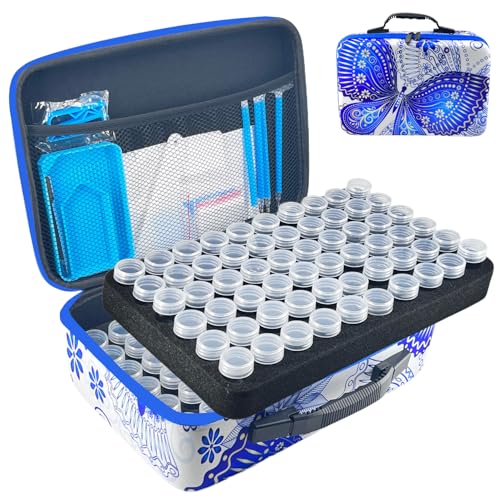 LIRUNQIU Diamond Painting Zubehör Boxen, 120 Stück Diamant Painting Aufbewahrungsbox Kits für Diamond Painting Bilder Samen Schmuck Strass Perlen DIY Handwerk LIRUNQIU Diamond Painting Zubehör Boxen, 120 Stück Diamant Painting Aufbewahrungsbox Kits für Diamond Painting Bilder Samen Schmuck Strass Perlen DIY Handwerk von LIRUNQIU