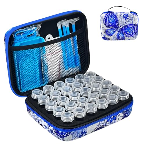 LIRUNQIU Diamond Painting Zubehör Boxen, 30 Stück Diamant Painting Aufbewahrungsbox Kits für Diamond Painting Bilder Samen Schmuck Strass Perlen DIY Handwerk LIRUNQIU Diamond Painting Zubehör Boxen, 30 Stück Diamant Painting Aufbewahrungsbox Kits für Diamond Painting Bilder Samen Schmuck Strass Perlen DIY Handwerk von LIRUNQIU