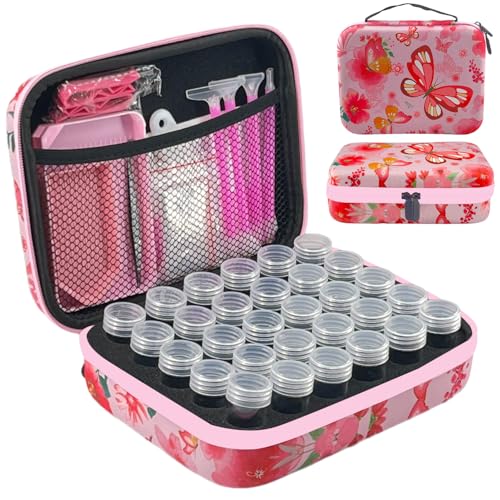 LIRUNQIU Diamond Painting Zubehör Boxen, 30 Stück Diamant Painting Aufbewahrungsbox Kits für Diamond Painting Bilder Samen Schmuck Strass Perlen DIY Handwerk LIRUNQIU Diamond Painting Zubehör Boxen, 30 Stück Diamant Painting Aufbewahrungsbox Kits für Diamond Painting Bilder Samen Schmuck Strass Perlen DIY Handwerk von LIRUNQIU