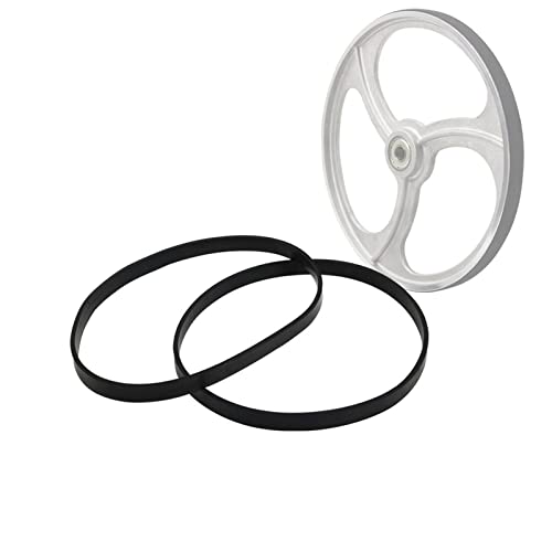 LITAO-XIE, 2 Stück 8 "Bandsäge Gummi Reifen Holzbearbeitung Ersatzteile for 1400mm 1425mm Draper Einhell Scheppach HBS20. Bandsäge-Scroll-Rad. (Größe : 8 inch) von Sankuai