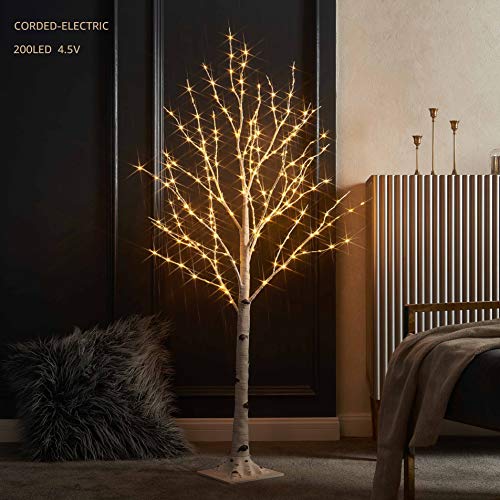 LITBLOOM Beleuchteter Baum 4FT Birch Tree von LITBLOOM