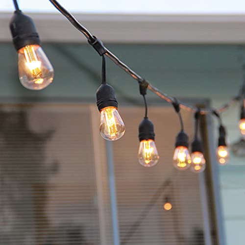 LITE BULB MOMENTS Smart Outdoor Light Chain | 10 Meter, 10 x Globe Vintage | Wasserfeste Lichterkette für Innen- und Außenbereich IP65 | Smart | Steuerung per App | +16 Millionen Farben von LITE BULB MOMENTS