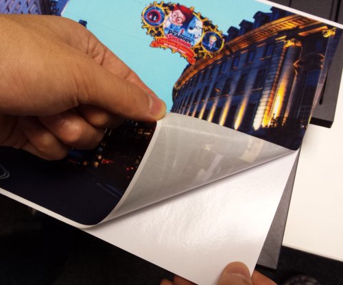 10 Blatt x A4-Größe selbstklebender Inkjet-Stoffbogen | Bedruckbares selbstklebendes Textil | Selbstklebender Leinwandaufkleber, geeignet für alle Tintenstrahldrucker von LITE FILM