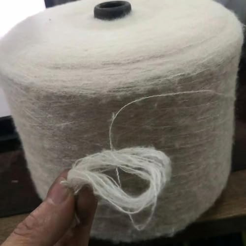 500g Mohair Seide Wolle Garn für Stricken Dünne Häkeln Thread Weiche DIY Pullover Schal Schal Puffy Linie von LIUBI