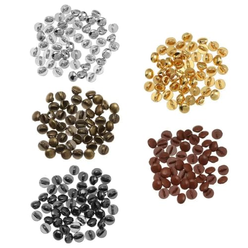 LIUBI 50 stücke 5 Farben DIY Mini 1/6 Puppen Kleidung Solide Runde Knöpfe Gürtel Schnallen Puppe Ultra-kleine Schnalle LIUBI 50 stücke 5 Farben DIY Mini 1/6 Puppen Kleidung Solide Runde Knöpfe Gürtel Schnallen Puppe Ultra-kleine Schnalle von LIUBI