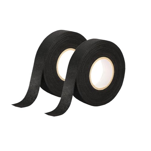 LIUCH 15/25M Kabelbaum-Klebeband for die Automobilindustrie, hoch geräuschbeständiges, hitzebeständiges Isolierband for Umwickeln von Kabeln(2pcs,25M(82.02FT)_32MM) von LIUCH