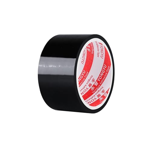 LIUCH 16m statisches Klebeband Bondage ohne Spuren PVC kein Anhaften an der Haut Haare keine Rückstände(Black) von LIUCH