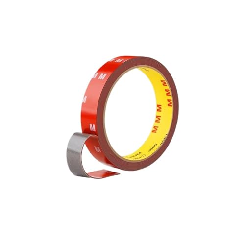 LIUCH 300CM Extra Starkes Doppelseitiges Klebeband Auto Spezial Abreißen Ohne Spuren Zu Hinterlassen Hohe Viskosität Befestigung Klebrige(1 Piece,9.84FT-3 METERS_0.03IN 0.8MM_0.24IN-6MM) von LIUCH