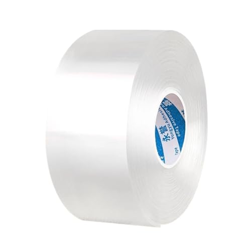 LIUCH Doppelseitiges Klebeband, strapazierfähig, extra großes doppelseitiges Nano-Klebeband, transparentes Montageband, Klebestreifen for Aufhängen von Bildern(30M_0.4MM_5MM) von LIUCH