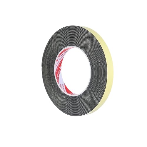 LIUCH EVA-Schwamm, einseitiges Klebeband, stoßfester Schaumstoff-Dichtungsstreifen, 10–30 mm, Auto-Schaumstoffpolster, Schallschutzpuffer, Antikollisions-Schaumstoffband(Brown) von LIUCH
