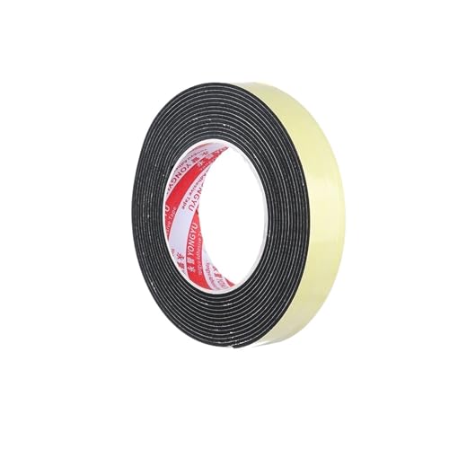 LIUCH EVA-Schwamm, einseitiges Klebeband, stoßfester Schaumstoff-Dichtungsstreifen, 10–30 mm, Auto-Schaumstoffpolster, Schallschutzpuffer, Antikollisions-Schaumstoffband(Gray) von LIUCH