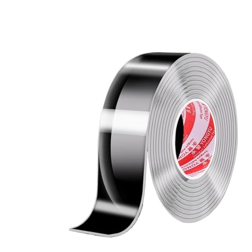 LIUCH Einseitiges Nano-Klebeband, nahtlos, transparent, multifunktional, transparentes Silikon-Pad for Badezimmer und Küche, selbstklebendes Kittband(10M_1MM_30MM) von LIUCH