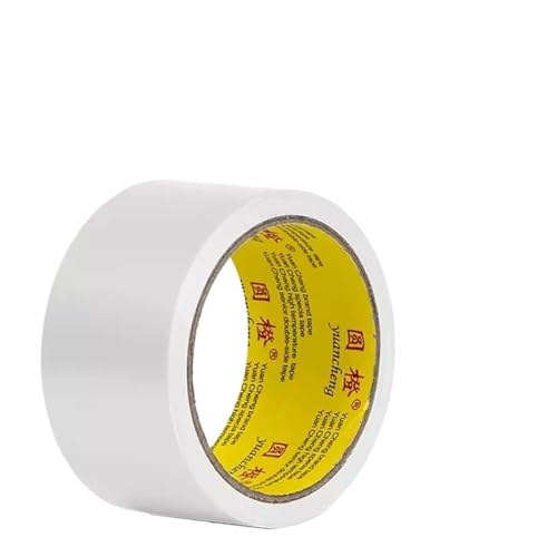 LIUCH Schwarzes selbstklebendes Gewebe-Klebeband, Reparatur von Elektrofahrradsitzen, Planenreparatur, blockiert Wasser und hinterlässt keinen Kleber, 1 Rolle(White-width45mm) von LIUCH