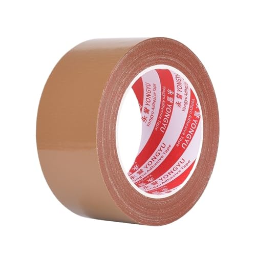 LIUCH Starkes Gewebe-Klebeband, wasserdichtes Reparaturband for Zelte, Gepäck, spurlose Bündelklebebänder, Teppich-fixiertes beschreibbares Spezialband(Braw tape,50M_25MM) von LIUCH