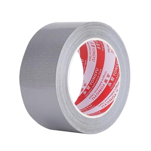 LIUCH Starkes Gewebe-Klebeband, wasserdichtes Reparaturband for Zelte, Gepäck, spurlose Bündelklebebänder, Teppich-fixiertes beschreibbares Spezialband(Gray tape,50M_20MM) von LIUCH