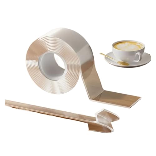 LIUCH Tischkantenschutzband, Möbel-Eckstoßstange, selbstklebender, kollisionssicherer Schutzstreifen, verdicktes, transparentes, weiches Klebeband(2mmx3cmx2m-1) von LIUCH