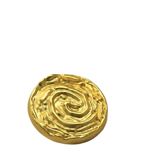 KnöPfe 10 Teile/los Goldene Nähzubehör for Kleidung Metallknöpfe Mäntel Diy Handwerk Liefert Handarbeiten(L12-1,23mm) von LIUCHUCHU