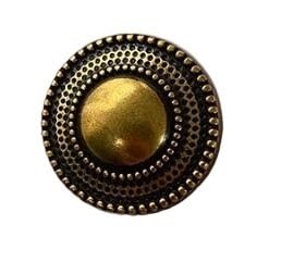 KnöPfe 10 Teile/los Größe: 18mm-25mm Vintage Stil Metallknöpfe Mantel Pullover Knopf for Kleidung Nähzubehör(20mm 10pieces) von LIUCHUCHU
