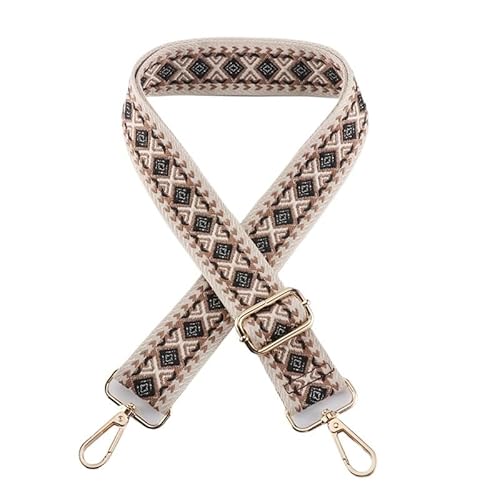 LIUCHUCHU Taschenkette Farbiger Taschengurt, Verstellbarer Schultertaschengurt for Handtaschen, Crossbody-Ersatz, breite Gürtel, Zubehör for DIY-Taschen Kette FüR Tasche(J179-A12,Silver) von LIUCHUCHU