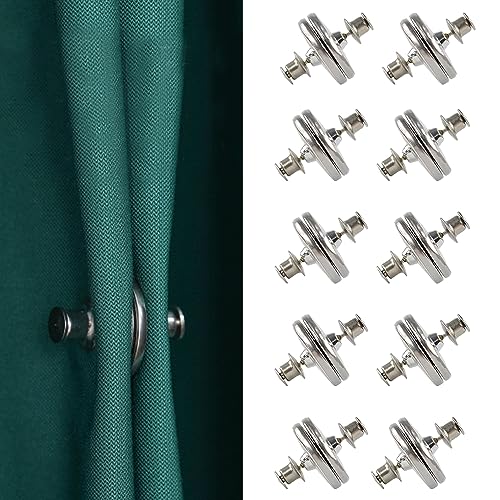LIUCONGBD 10 Paar magnetische Gardinenknöpfe, Starke magnetische Gardinenknöpfe, Winddichte Gardinengewichte, Magnete, die das Austreten von Licht verhindern Haus Schlafzimmer Büro LIUCONGBD 10 Paar magnetische Gardinenknöpfe, Starke magnetische Gardinenknöpfe, Winddichte Gardinengewichte, Magnete, die das Austreten von Licht verhindern Haus Schlafzimmer Büro von LIUCONGBD