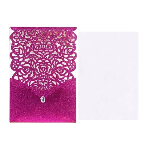 10 Stücke Glitter Papier Hochzeitseinladungskarte Spitze Diamant Tasche Grußkarte Geburtstag Mariage Hochzeit Gunsten Dekoration Geeignet für Hochzeiten, Partys, Abschlussfeiern(Purple cover insert) 10 Stücke Glitter Papier Hochzeitseinladungskarte Spitze Diamant Tasche Grußkarte Geburtstag Mariage Hochzeit Gunsten Dekoration Geeignet für Hochzeiten, Partys, Abschlussfeiern(Purple cover insert) von LIUHLFSR