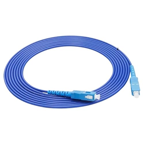 LIUHUANL Armored Simplex Glasfaser-Patchkabel, 3 mm, 1-adrig, Singlemode (300 m ST-ST) von LIUHUANL