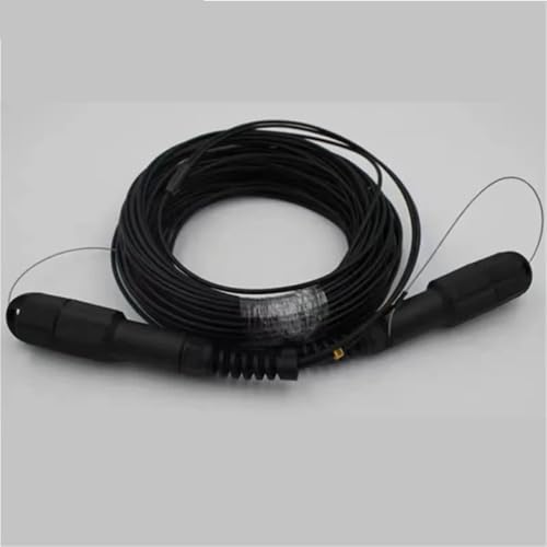 LIUHUANL Gepanzertes Glasfaser-Patchkabel, 4-adrig, Multimode (200 m ST-ST) von LIUHUANL