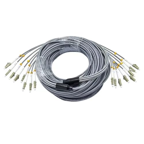 LIUHUANL Gepanzertes Glasfaser-Patchkabel, 8-adrig, Multimode (60 m, LC-LC OM1) von LIUHUANL