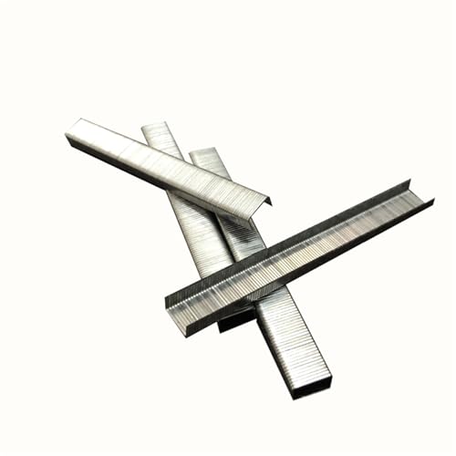 LIUHUANL U-förmige Heftklammern, Nagelpistole für Elektrowerkzeug, Hefter, Möbel, Holzbearbeitung, Rahmenwerkzeuge, Zubehör (8 mm) von LIUHUANL