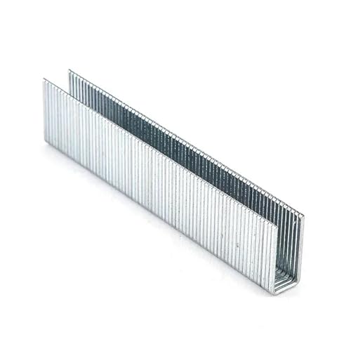 Light Duty N Serie Schwerer Draht Polsterklammern 16 Gauge U Eisen Wand Beton Nägel Befestigungen für Holz Heimwerker (N09, 16 mm, 700 Stück) von LIUHUANL