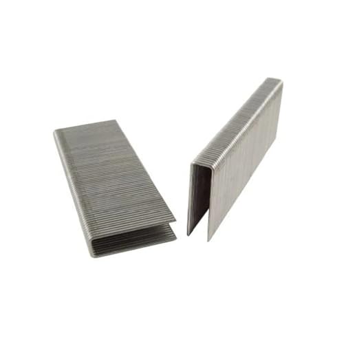 Light Duty N Serie Schwerer Draht Polsterklammern 16 Gauge U Eisen Wand Beton Nägel Befestigungen für Holz Heimwerker (N17, 38 mm, 700 Stück) von LIUHUANL