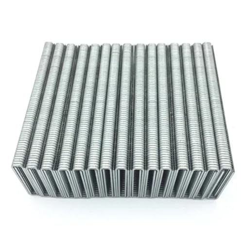 Light Duty N Serie Schwerer Draht Polsterklammern 16 Gauge U Eisen Wand Beton Nägel Befestigungen für Holz Heimwerker (N19, 45 mm, 700 Stück) von LIUHUANL