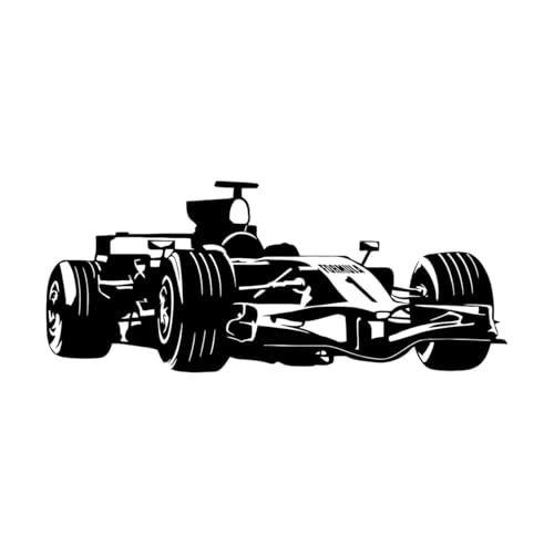 Formel 1 Rennwagen Garage Dekor Kinderzimmer Vinyl Wandtattoo Für Wandaufkleber für Babyzimmer Junge Wandbild-XL-72x171cm-Black Formel 1 Rennwagen Garage Dekor Kinderzimmer Vinyl Wandtattoo Für Wandaufkleber für Babyzimmer Junge Wandbild-XL-72x171cm-Black von LIUJIAHAO