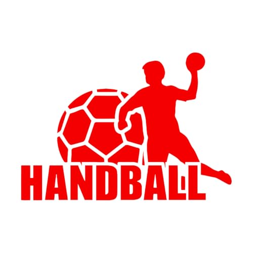 Handball Wandtattoo Ball Sport Kunst Home Dekoration Jungen Spielzimmer Vinyl Kinderzimmer Innenwandaufkleber Übungsraum-XL-84x118cm-Red Handball Wandtattoo Ball Sport Kunst Home Dekoration Jungen Spielzimmer Vinyl Kinderzimmer Innenwandaufkleber Übungsraum-XL-84x118cm-Red von LIUJIAHAO
