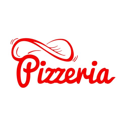 Pizza Schild Fensteraufkleber Küche Vinyl Wandtattoo Pizza Vinyl Tapete für Kinderzimmer Wohnkultur Aufkleber Wandbild Küche-S-25x57cm-Red Pizza Schild Fensteraufkleber Küche Vinyl Wandtattoo Pizza Vinyl Tapete für Kinderzimmer Wohnkultur Aufkleber Wandbild Küche-S-25x57cm-Red von LIUJIAHAO