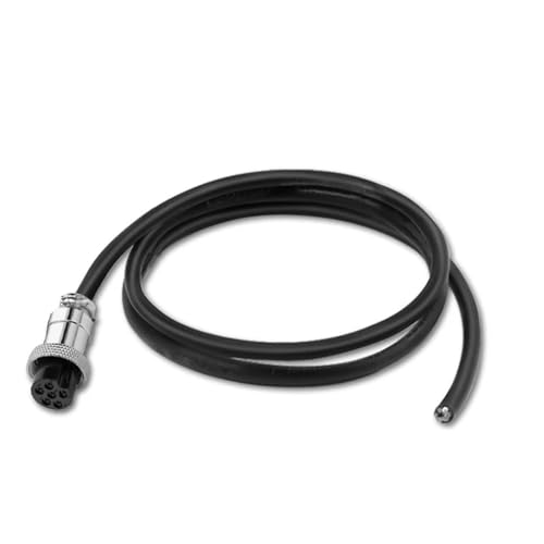 LIUSHENGJIE 1 x GX16-Verlängerungskabel mit Industriekabel, erhältlich in 2/3/4/5/6/7/9/10-poligen Optionen für CCTV-Kamera (GX16 Double F, 2P) von LIUSHENGJIE