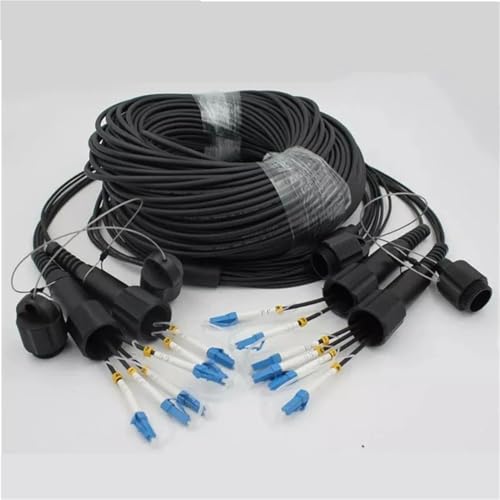 LIUSHENGJIE Gepanzertes Singlemode-Faser-Patchkabel (2 m, 3 Stück LSZH SC-SC) von LIUSHENGJIE
