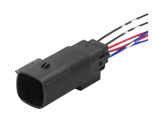 LIUSHENGJIE Wasserdichter Stecker für Stoßstangenlicht, 6-polig, 33472-0606, 33482-0601, Stecker für Nebelscheinwerfer (6P M, 20 S) von LIUSHENGJIE