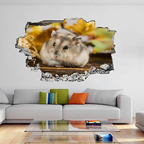 Haustier Hamster Tier 3D Wandaufkleber Wandtattoo Kinderzimmer Wohnkultur DE35 Haustier Hamster Tier 3D Wandaufkleber Wandtattoo Kinderzimmer Wohnkultur DE35 von LIUWW