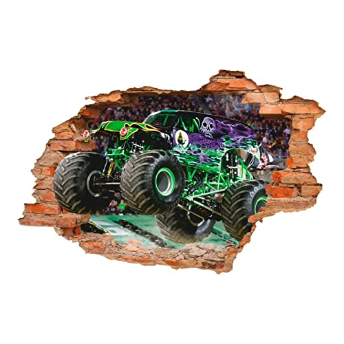 Monster Truck 3D Wandtattoo, Monster Truck Wandtattoo, Sportwagen, Dekor Monster Truck 3D Wandtattoo, Monster Truck Wandtattoo, Sportwagen, Dekor von LIUWW