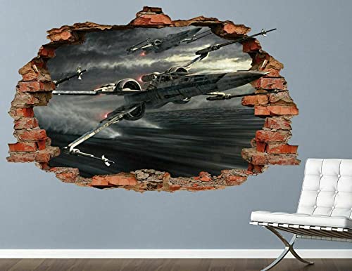Star Wars Adventure Wandtattoo Aufkleber Wandbild Wohnkultur für Schlafzimmer Kunst Star Wars Adventure Wandtattoo Aufkleber Wandbild Wohnkultur für Schlafzimmer Kunst von LIUWW
