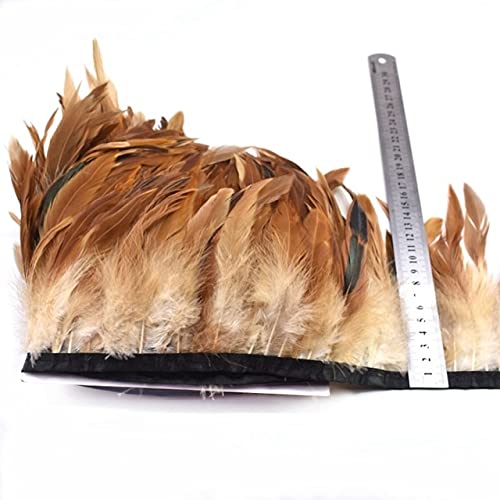 LIUXIN 1/3/5 Meter Hochzeit Hahn Federn Trim Hand Natürliche Feder Nähen für Handwerk DIY Federband Party Dekorationen 13-18cm LIUXIN 1/3/5 Meter Hochzeit Hahn Federn Trim Hand Natürliche Feder Nähen für Handwerk DIY Federband Party Dekorationen 13-18cm von LIUXIN