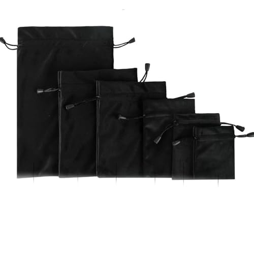 LIUXIN 10 Stück Kordelzug Samtbeutel Schmuckverpackung Display Taschen Weiche Brillenetui Hochzeit Neujahr Geschenktüte Tasche LIUXIN 10 Stück Kordelzug Samtbeutel Schmuckverpackung Display Taschen Weiche Brillenetui Hochzeit Neujahr Geschenktüte Tasche von LIUXIN