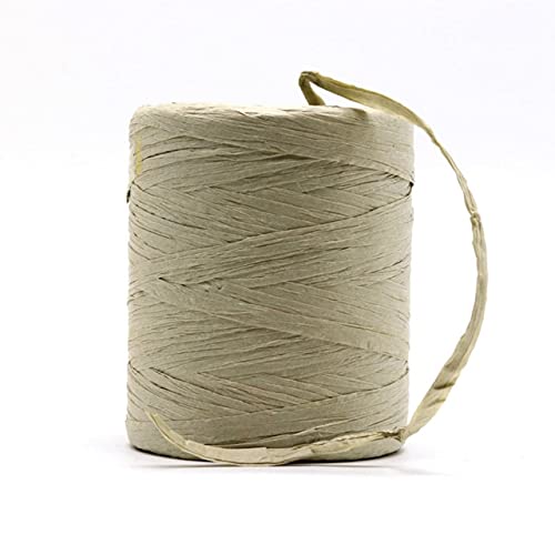 LIUXIN Baumwoll-Bast-Garn, festes Garn zum Häkeln von Bast-Taschen, beliebtes Sommer-Bast-Band, DIY-Handstricken, Bast-Strohhüte, 180 Meter LIUXIN Baumwoll-Bast-Garn, festes Garn zum Häkeln von Bast-Taschen, beliebtes Sommer-Bast-Band, DIY-Handstricken, Bast-Strohhüte, 180 Meter von LIUXIN