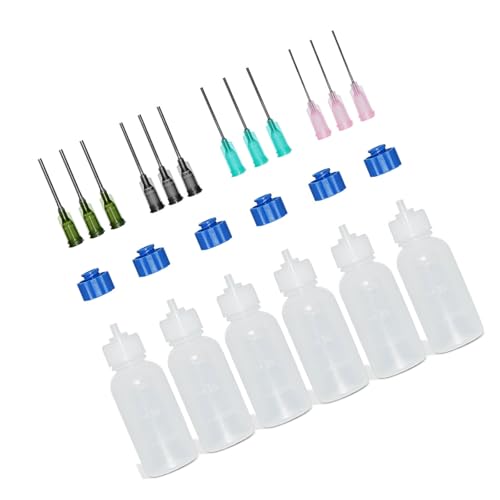 LIUZIKUN 30 ml Nadelspitze Kleber Applikatoren Flasche mit Trichter für Papier Quilling Scrapbooking Papier Handwerk Werkzeug LIUZIKUN 30 ml Nadelspitze Kleber Applikatoren Flasche mit Trichter für Papier Quilling Scrapbooking Papier Handwerk Werkzeug von LIUZIKUN