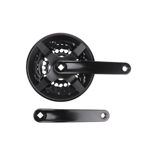 LIUZIKUN Mountainbike-Kurbelgarnitur, Speed Gear, Vierkant-Kurbelarm, leichtes Gewicht, für Verschiedene Fahrradmodelle von LIUZIKUN